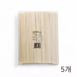 WL 대관령물산 대나무꽂이 25cm 1000입 X 5개 업소용 대나무꼬치 닭꼬지