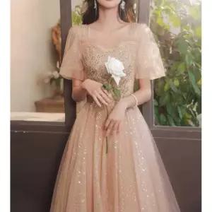 무대 드레스 피로연 웨딩 이브닝 캐주얼 무대드레스