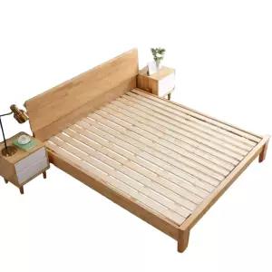 원목 침대 갈빗살 매트리스 깔판 프레임 받침대 접이식