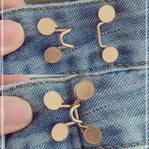 바지수선 치마 줄임 줄이기 허리조절 수선후크 확장버클 요술단추 청바지 1WC749C73