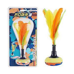 [2개구성] 주삼우힐링라이프 네트형 네트게임 볼 핸드배드민턴 스포츠놀이 핸드배구 페더 FAW9E9EFF