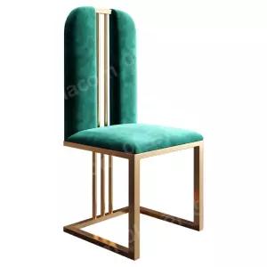 럭셔리 스테인레스 인테리어식탁의자 디자인 예쁜 고급