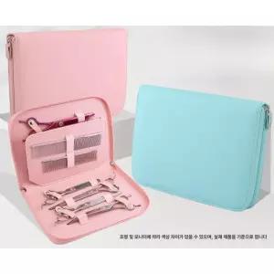 애견 가위 보관 핑크 케이스 가위집 파우치 가위지갑 포켓 강아지미용가위지갑 정리대