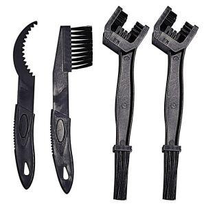 [2개구성] 체인 름때 다용도 찌든때 소 제거 청 기 대남성 오일 스크레퍼 브러쉬세트 스프라켓 LWE400BA