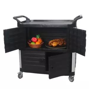 서빙카트 식당 3단 호텔 서빙카 수납 업소용 사각 운반카