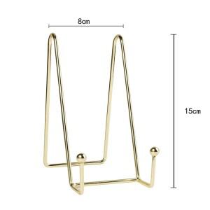 그림 이젤 금속 접시 스탠드 홀더 디스플레이 프레임 사진 장식 탁상 예술