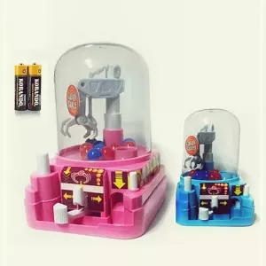 캔디크레인 홈파티 캔디 블루핑크선택 건전지포함 가족게임 인형뽑기 핑크 1W1137083