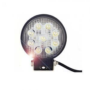 [2개구성] 4D커버장착 12V24V 전용 27W써치라이트 원형 집중형 휴대용 다용도후레쉬 ARWAD80BE