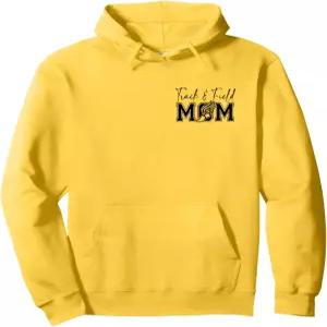 육상 엄마 크로스 컨트리 트랙 - 앞뒤 풀오버 후드티