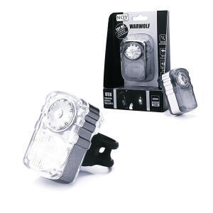 [2개구성] AG AQY099 워울프 미니 백 빽 충전식 자전거 후미 등 QWB66017