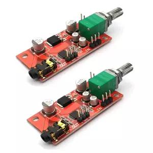 HiLetgo 2개 MAX4410 헤드폰 앰프 보드 헤드셋 미니 프리앰프