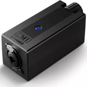 Donner EM1 휴대용 아날로그 헤드폰 앰프 충전식 인이어/온이어 모니터 스테레오 헤드셋 이어폰 볼륨 조절