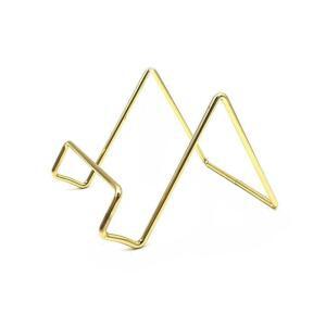 [2개구성] 메뉴판 골드 소 거치대 태블릿 서류 핸드폰거지대 홍보물 BHWE526D6