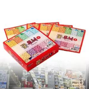 색종이접기 색종이 양면 꽃무늬색종이 안개꽃 20개입