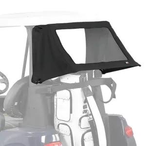 KEMIMOTO 접이식 후면 골프 카트 레인 커버 2인용 백 클럽 카 템포와 호환