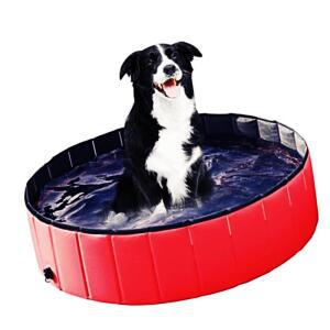 대형 레드 애견욕조 접이식매트 - 120x30 강아지욕조 반려견욕조 강아지 탕 목욕통 강아지목욕 EWFHFIGI