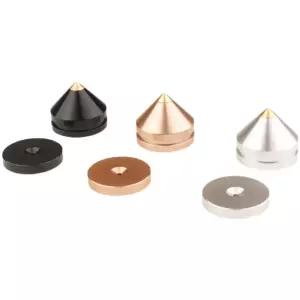 스파이크 받침대 기기 절연 알루미늄 다리 우퍼 받침 방진 음향 금속 진동