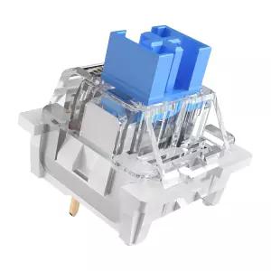 MX 기계식 게이밍 키보드용 Outemu(Gaote) 블루 스위치 3핀 50gf 클릭/RGB/DIY 교체 가능/방진 스위치(블루