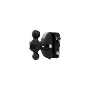 방탄 히치 - 헤비 듀티 로드 서프레서 듀얼 볼 2인치 및 2-5/16인치 서스펜션 히치, 22,000파운드로 평가 충격 흡수 히치로 진동을 줄여 부드러운 승차감 제공