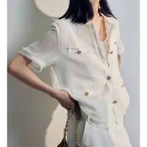 여친 라이트 데끼 라운드 혼방 마 자켓 메쉬 OP1