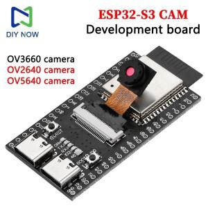 ESP ESP32-S3 CAM WiFi 블루투스 개발 보드 모듈 N16R8 듀얼 TYPE-C OV2640 OV5640OV3660 카메라
