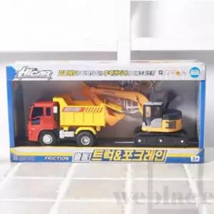 위플레이스 포크레인 트럭 장난감 키즈자동차 남아자동차