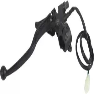 POCREATION 주차 레버 Bashan 7/8인치 오토바이 블랙 레프트 클러치 브레이크 핸들 퍼치 ATV 쿼드용