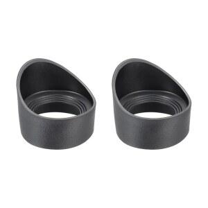 패티킬 42-46mm 접안렌즈 안경, 스테레오 현미경 망원경 조준 범위용 고무 커버 가드, 블랙