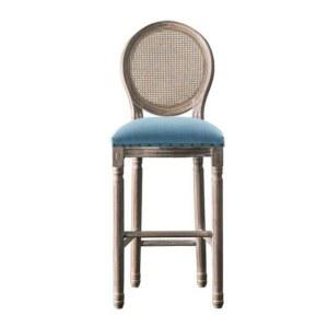 홈바 의자 바스툴 스타일 클래식 높은의자 바체어 식탁 패브릭