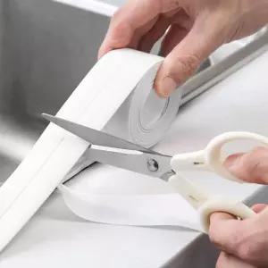 틈새차단 방수테이프 6p세트 3.8cmx1m 화이트 옥상방수시트 누수방지테이프