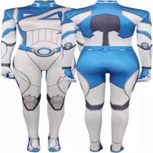 여성 슈퍼히어로 코스프레 의상 성인 전설 영웅 점프수트 할로윈 카니발 수트