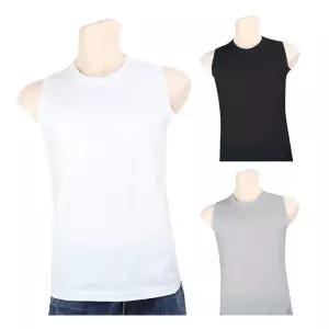 [이너스유]남성 후렌치 나시 3P 머슬 면 국산 남자 민소매 헬스 3133093