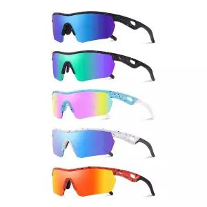 Vcarsian 편광 아동용 선글라스 청소년 야구 소프트볼 사이클링 스포츠 남아 여아 UV400 보호 고글, A2-그