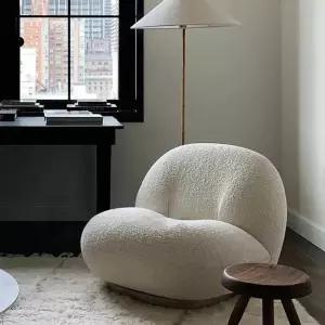 조약돌 인용 쇼파 라운지 패브릭 대기실 회전형 인테리어 구름 의자 호텔