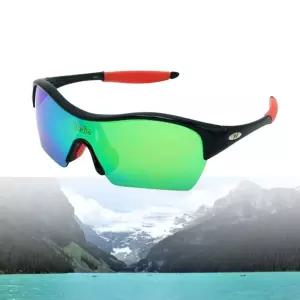 고글안경 주니어 고글 스톰 블랙레드 렌즈색 그린 [AGK926]