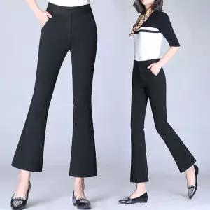 마마로 국산 여름 쿨 벤츄리 스판 밴딩 바지 부츠컷 팬츠