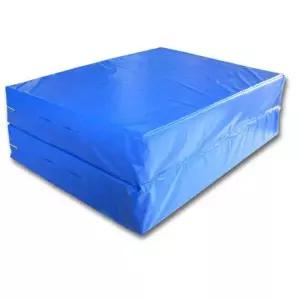 접이식 클라이밍 매트 폴딩 패드 실외 등반 200x150x30cm 블랙 암벽