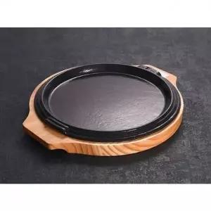 ( )무쇠주물팬 파전판 3호 요리 접시 그릇 감바스 안주