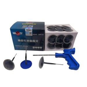 24개 어 펑크 빵꾸 수리 전기 버섯패치 트럭 버스 자동차 키트 농업 차량