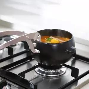 ( )국산 고급 안전한 뚝배기 3중집게 신형집게 손목부담 주방집게 다용도집게 돌솥 냄비집게 식당 그릇집게