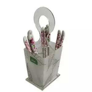 정리통 1칸 무광 수저함 수저 꽂이 수저통 보관함 조리도구통