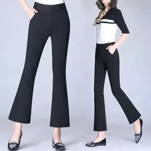 [NS홈쇼핑]마마로 국산 여름 쿨 벤츄리 스판 밴딩 바지 부츠컷 팬츠[35774761]