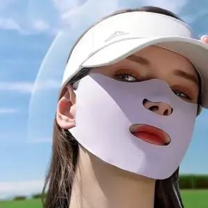 페이스 햇빛가리개 쿨마스크 전면 마스크 자외선차단 등산 골프 야외활동 세탁가능 다회사용가능