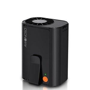 AI 휴대용 허리 목 충전식 20시간 휴대용 웨어러블 선풍기 브러시리스 선풍기 핸즈프리 목 작업장용 캠핑 u200B 모터 u200B 선풍기 걸이식 런타임 데스크탑 선풍기 및 3단 10000RPM