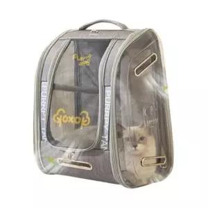 [반려] 고양이 투명 백팩 이동가방 1P 강아지 외출 캐리어
