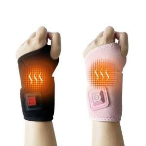 어깨손목온찜질기 손목찜질팩 온열 밴드 프 발열 이즈 핑크 손목보호대