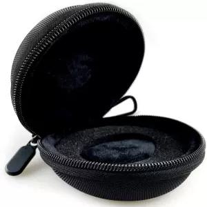 손목시계 및 스마트워치용 티엔유 여행용 시계 케이스 최대 50mm 검은색 - 부드러운 벨벳 안감이 있는 단일