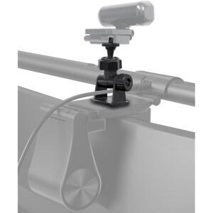 JCWINY 웹캠 액세서리 스크린바 헤일로, 모니터 라이트 바 각도 조절 가능한 컴퓨터 마운트 벤큐 퀸티스 램프 초강력 나노 접착 마운트용 스탠드