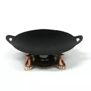 전통 방식으로 만든 국산 주물 무쇠 그리들 44cm 구이용돌판