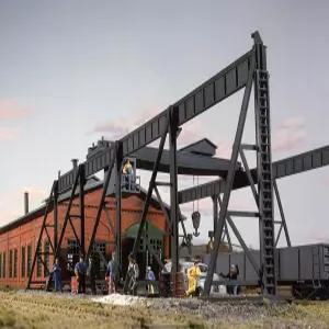 월터스 코너스톤 시리즈 키트 HO 스케일 오버헤드 트래블링 크레인 8